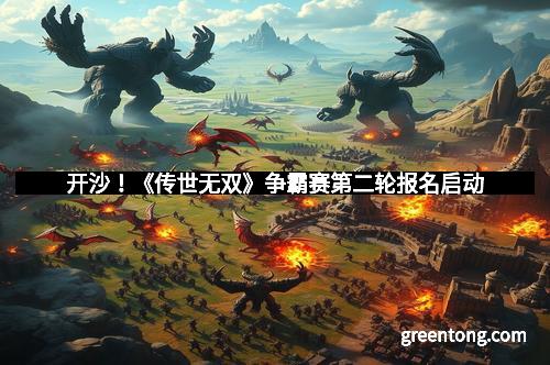 开沙！《传世无双》争霸赛第二轮报名启动
